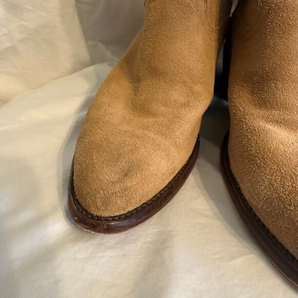 Tecovas Sand Suede Western Boots - Picture 5 of 8